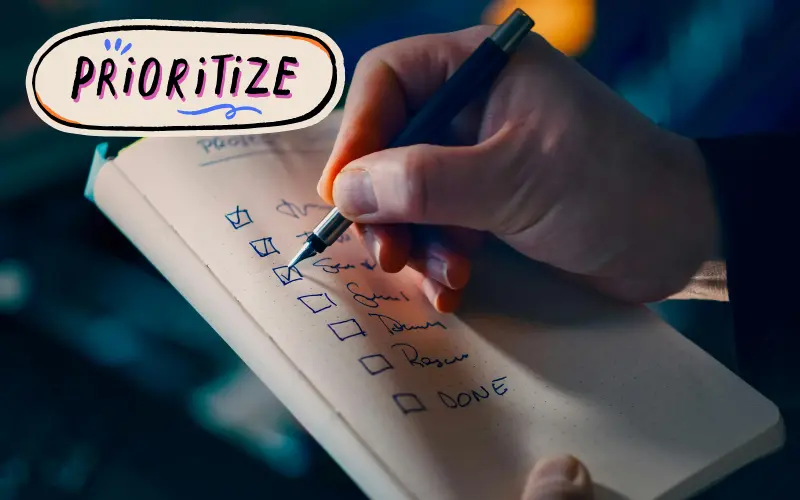 Priorizar procesos